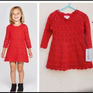 Cat & Jack Beautiful Crochet dress
